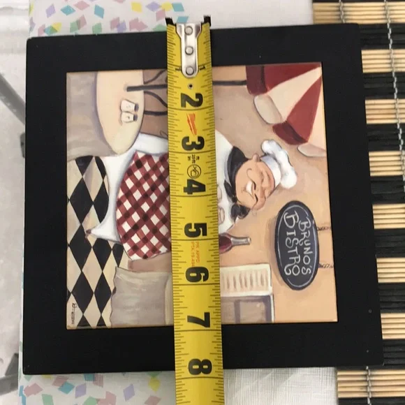 Bruno’s Bistro Wall decoration 8”X8” - Picture 7 of 7